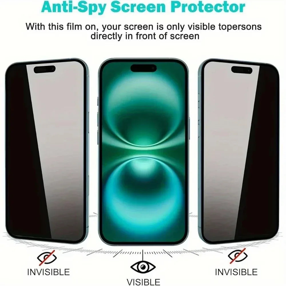 Privacy Screen Protector Samsung Galaxy - 9H Anti-Peep Tempered Glass Tidesmit