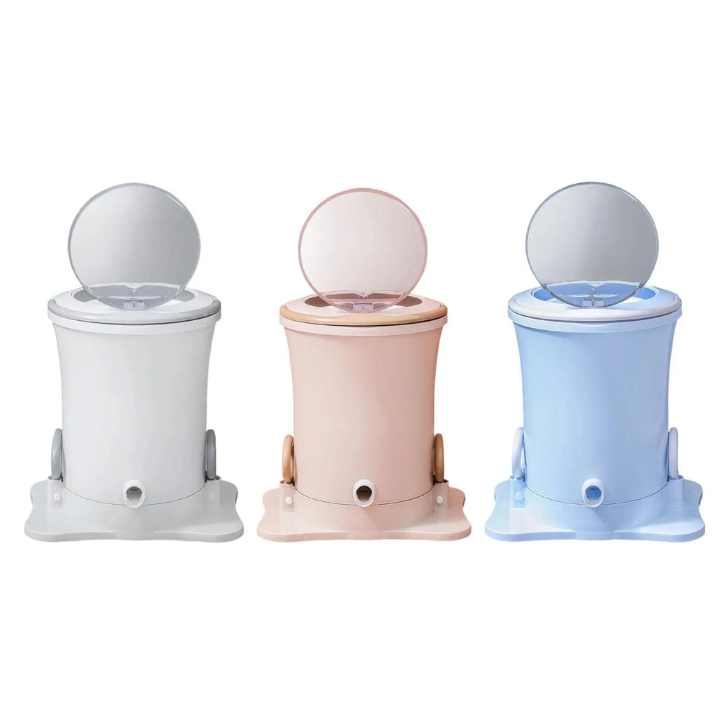 Tidesmit portable laundry dryer for travel and apartment use showing compact foldable design and internal heating
