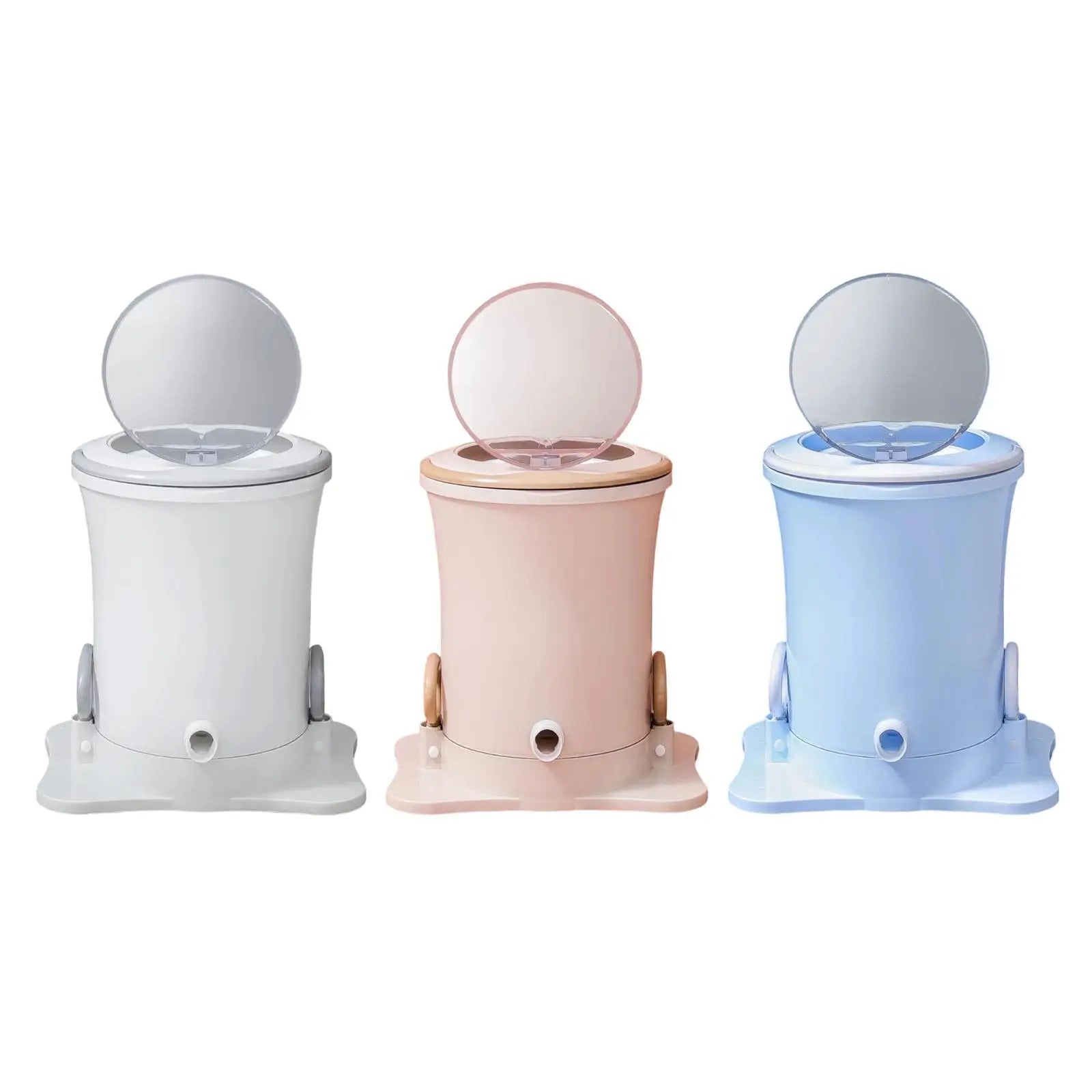 Tidesmit portable laundry dryer for travel and apartment use showing compact foldable design and internal heating