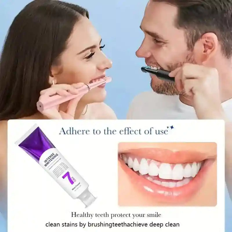 Tidesmit 7D Probiotic Advanced Whitening Toothpaste deep cleaning mint formula for a brighter smile