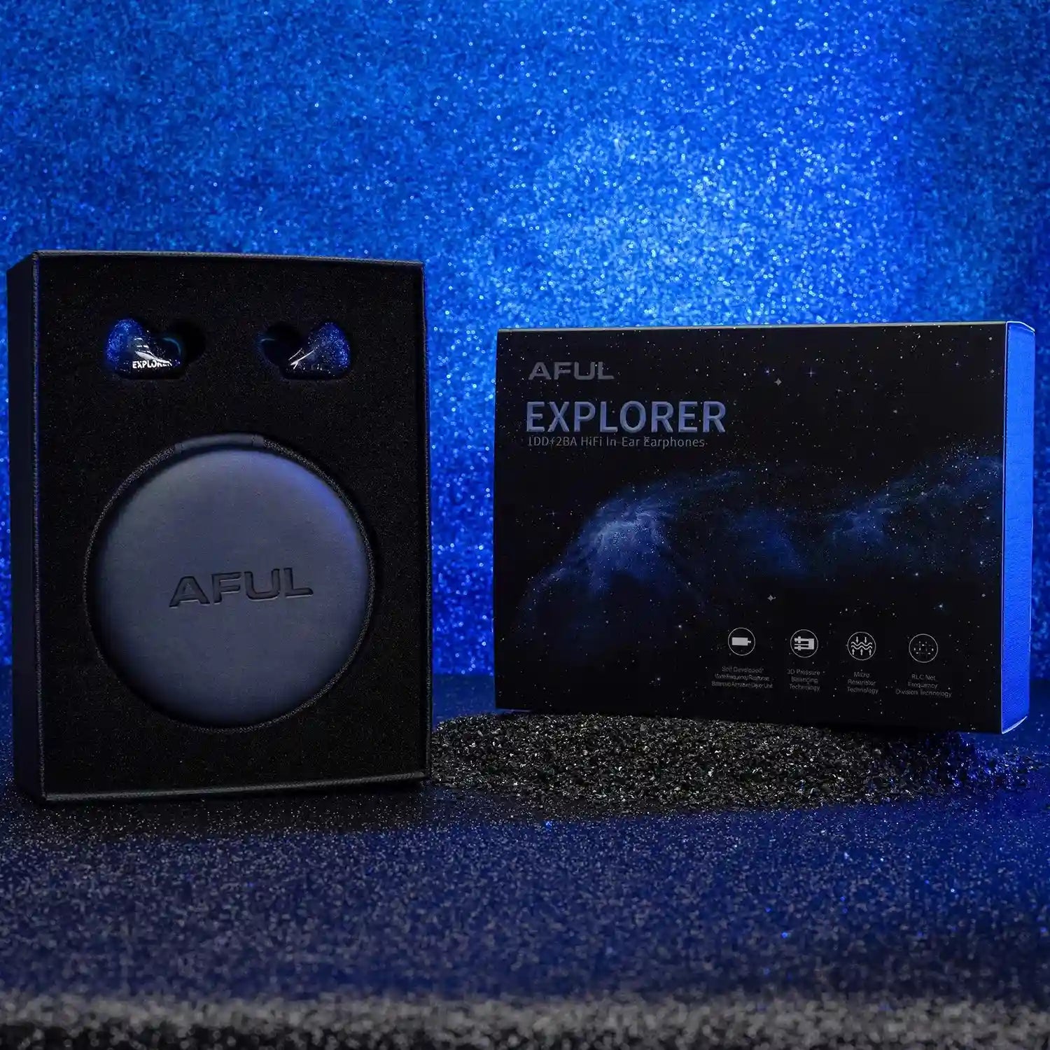 AFUL Explorer Hybrid In-Ear Monitors | 1DD+2BA HiFi Audio Performance Tidesmit