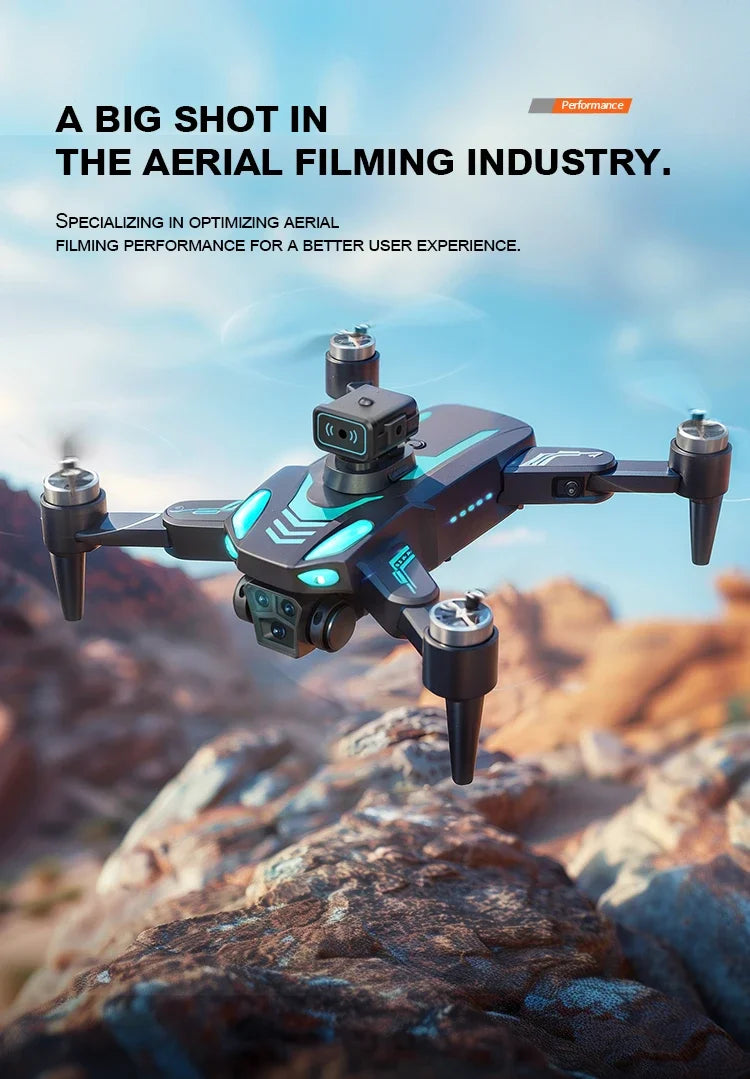Foldable Camera Drone with Obstacle Avoidance - Tidesmit 4K Series Tidesmit