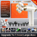 Deep Tissue Massage Gun - Electric Muscle Massager for Home Relaxation Relaxation Treatment White Tidesmit