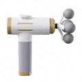 Electric Muscle Massage Gun - 99-Speed Deep Tissue Recovery - White Fascia Gun White Set Tidesmit