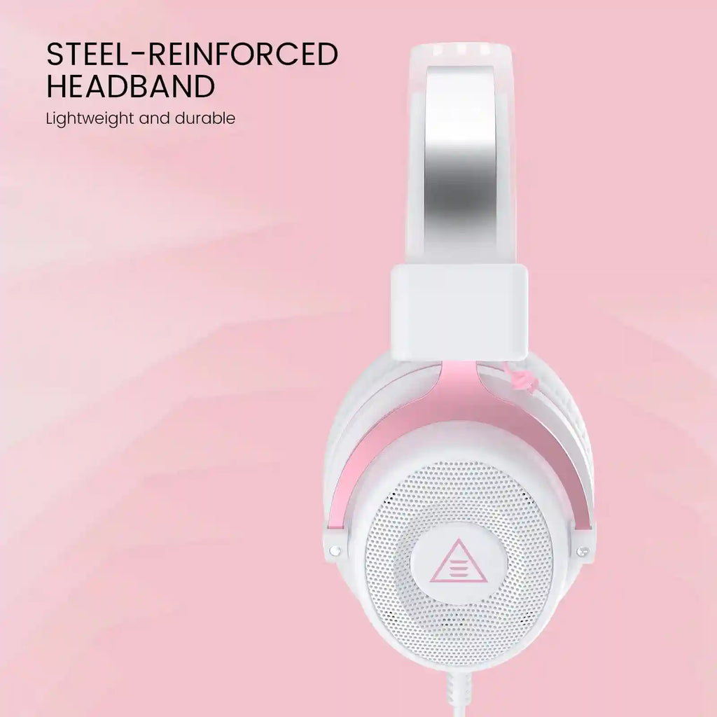 Wired Gaming Headphones with Detachable Mic for PC PS5 and Xbox Tidesmit