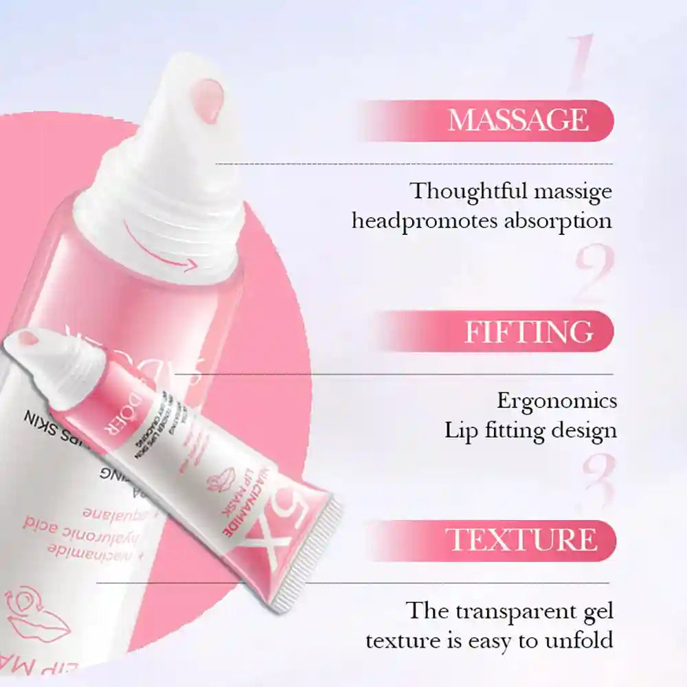 Niacinamide Plumping Lip Mask - Nourishing 10g Lip Treatment Lip Care Tidesmit