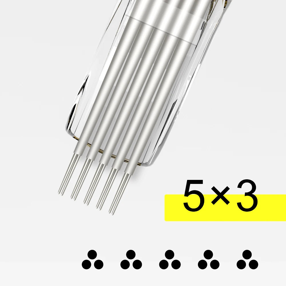 Tattoo Cartridge Needles - Sterilized Precision for PMU Machines Permanent Makeup Machines Tidesmit
