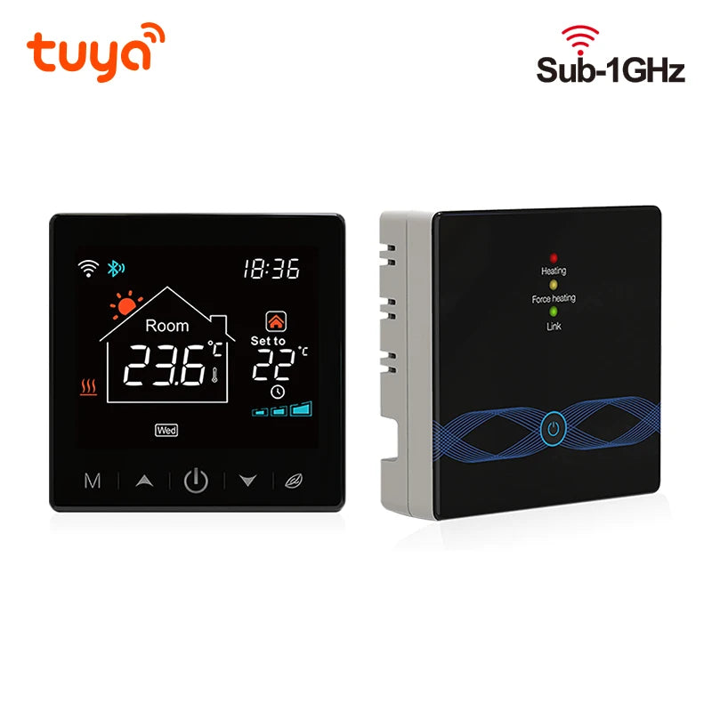 Tuya Smart Home Wifi Heating Thermostat Wireless For Gas Boiler Smart Thermostat Temperature Controller Alexa Google Home