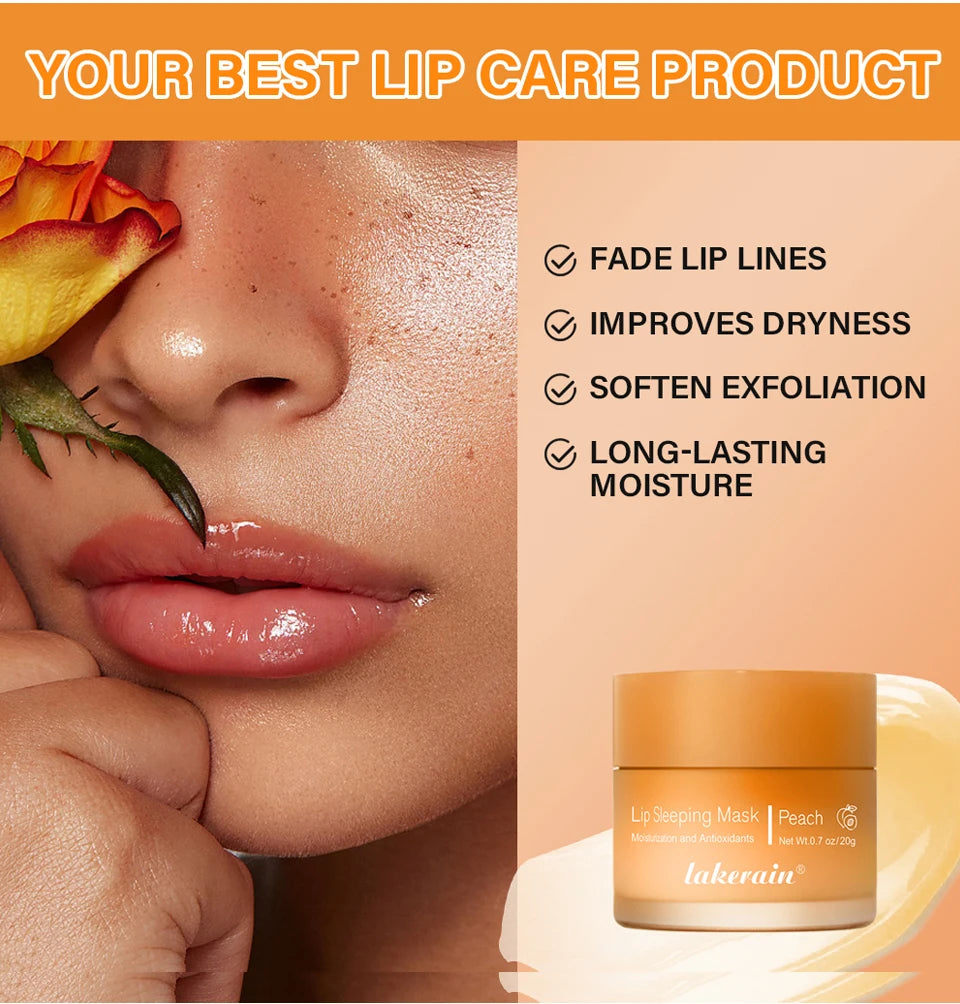Moisturizing Sleeping Lip Mask - Nourishing Overnight Lip Treatment Lip Care Tidesmit