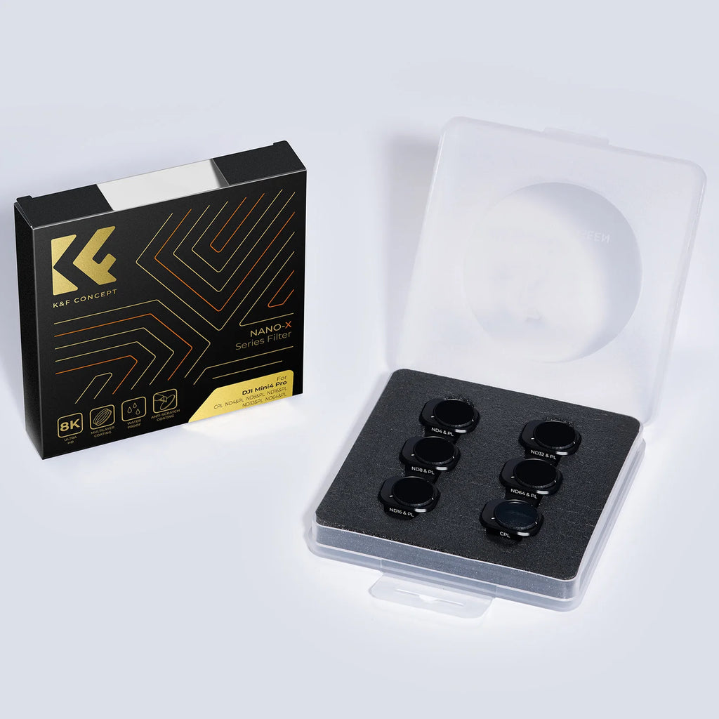 DJI Mini 4 Pro Filter Set - Professional Multi-Coated Optics Tidesmit