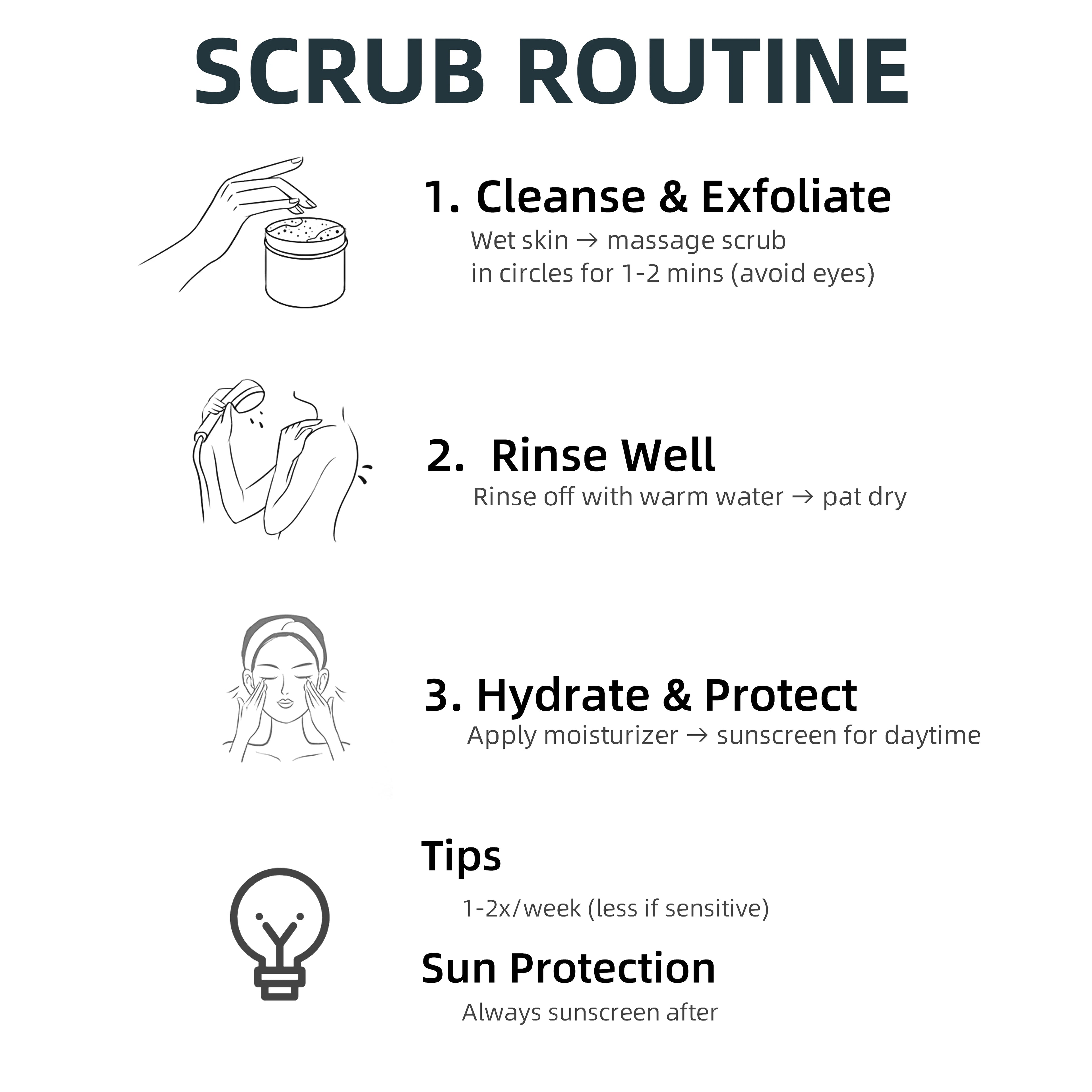 Rice And Aloe Face And Body Scrub | Gentle Exfoliating Skin Treatment Scrubs Treatments Tidesmit