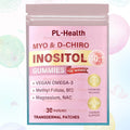 30 Patches Myo-Inositol & D-Chiro Inositol Transdermal Patches for Women with Magnesium Glycinate for Female Health & Wellness