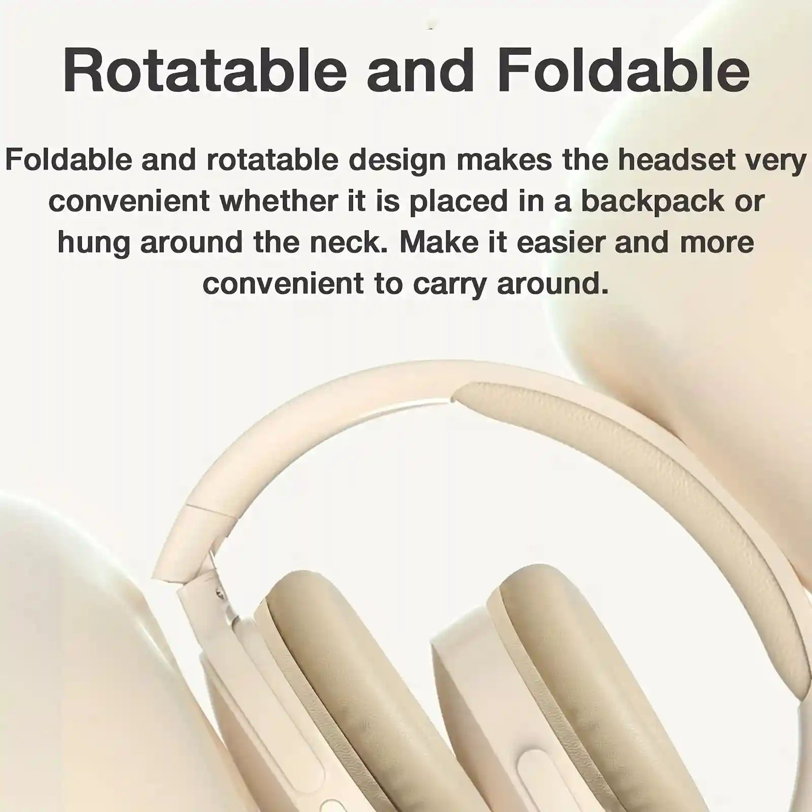 Wireless Bluetooth Headphones - Over-Ear Active Noise Cancellation Tidesmit