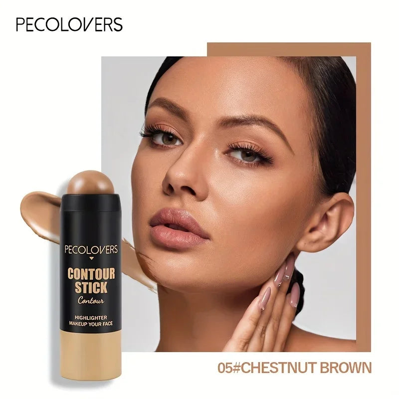 Tidesmit highlighting bronzer stick for contouring and face brightening showing creamy texture close-up