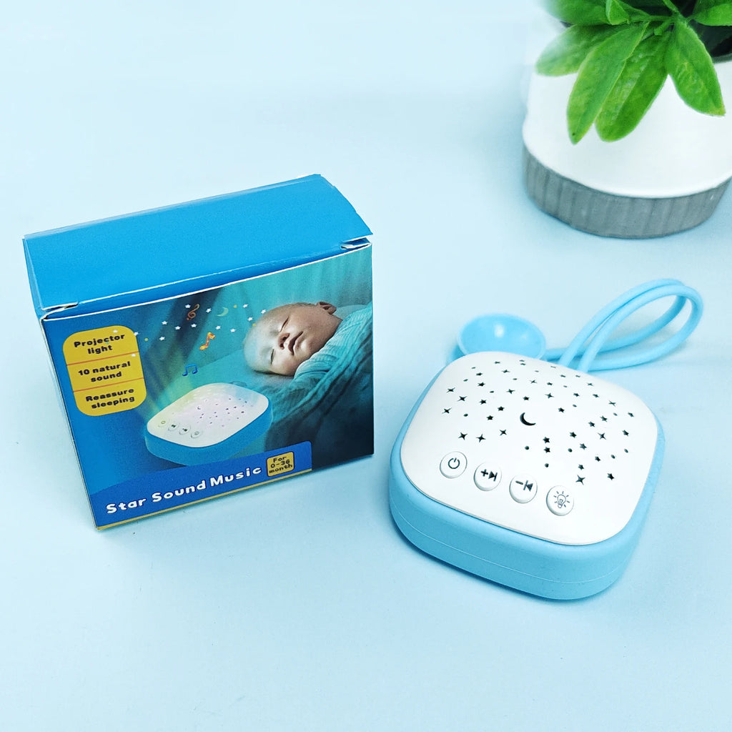 Sound Machine for Baby with Soothing Sounds Touch Warm Light Portable White Noise for Kids Adults for Sleeping Timer