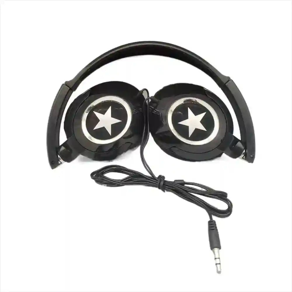 Wired Over-Ear Headphones with Active Noise Cancellation - HiFi Stereo Tidesmit