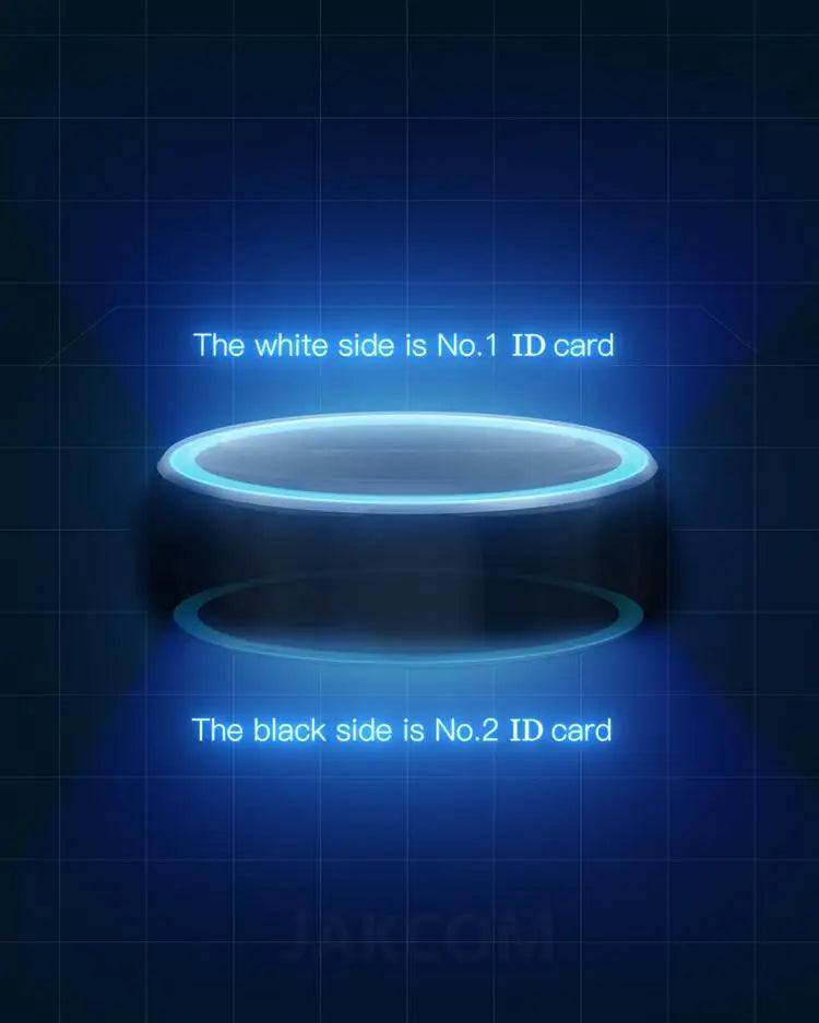 Smart Health Ring with NFC & Biometric Sensor | Tidesmit Tidesmit