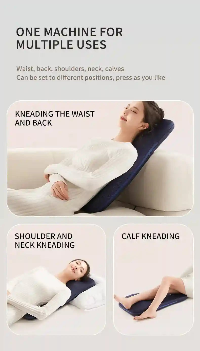 Electric Massager with Heat for Deep Tissue Muscle Relief - Tidesmit Massage Roller Tidesmit