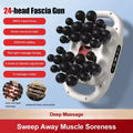 Tidesmit Fascia Gun Deep Tissue Massager – 24 Head Recovery Tool Fascia Gun 24 head-white Tidesmit