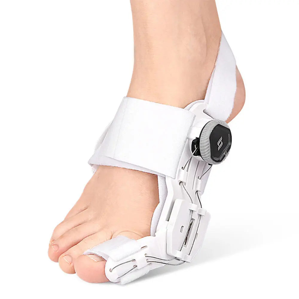 Bunion Corrector Adjustable Toe Straightener for Foot Pain Relief Relaxation Treatment White-1Pcs Tidesmit
