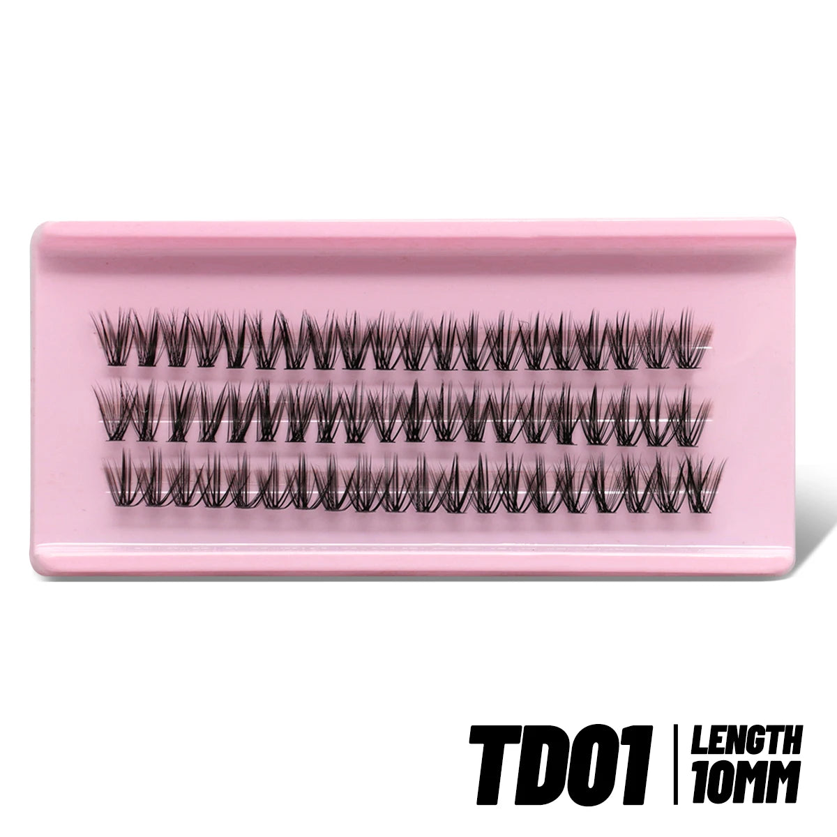 GROINNEYA Eyelashes Clusters 320 pcs Natural Eyelash extension Cluster Lashes Volume Mixed Tray Lashes Cluster Natural