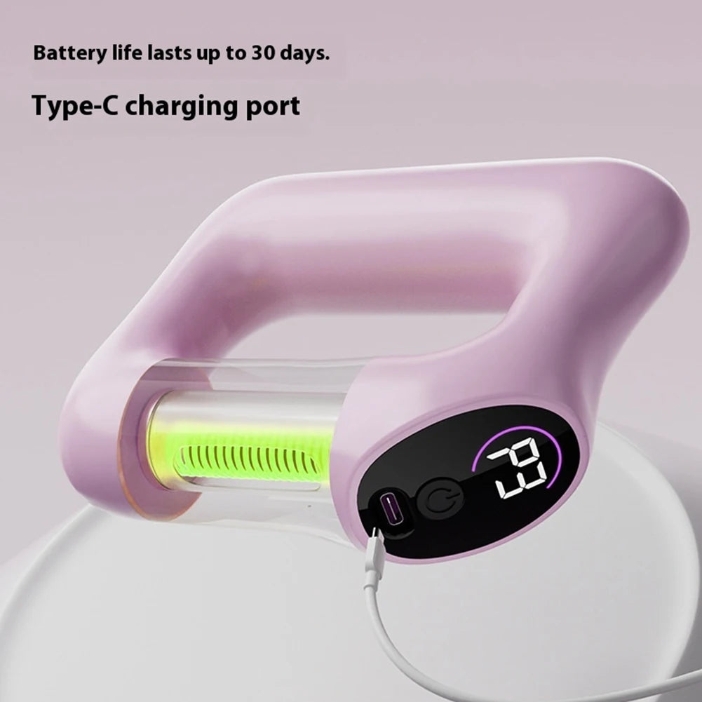 Electric Massager Ring - 5 Intensity Modes Purple | Tidesmit Body Shaping Massage Equipment Tidesmit