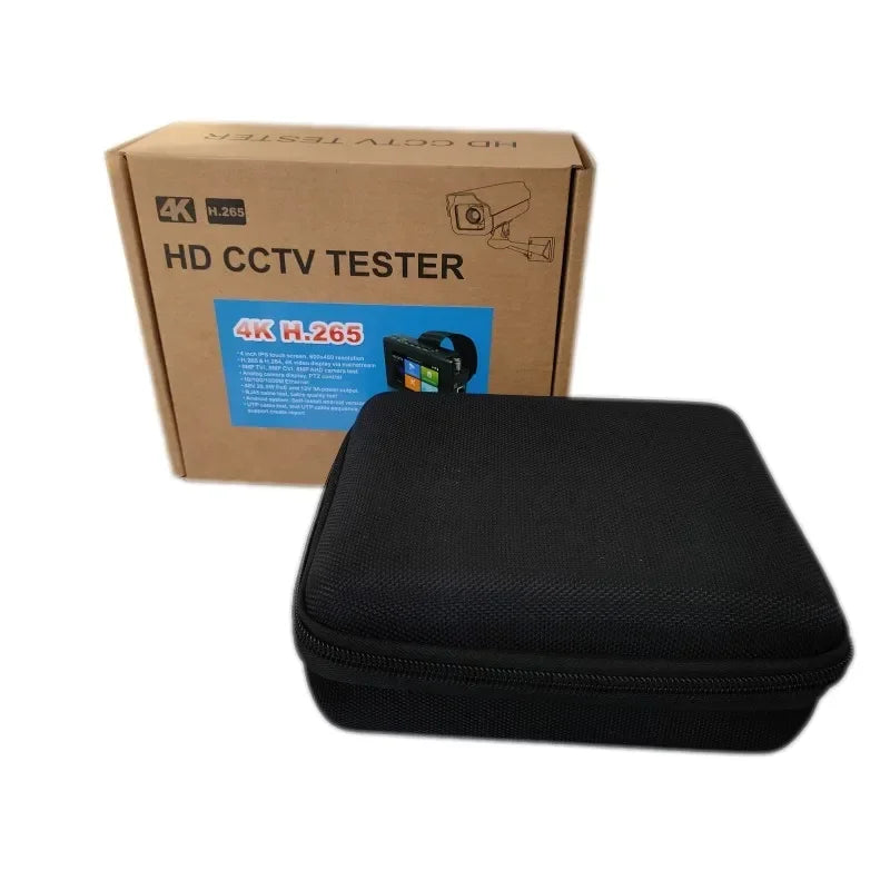 4 Inch Wrist CCTV Tools H.265 AHD CVI TVI CVBS CCTV Monitor for Analog IP Camera Tester POE Testers CFTV 4K CCTV IP Tester