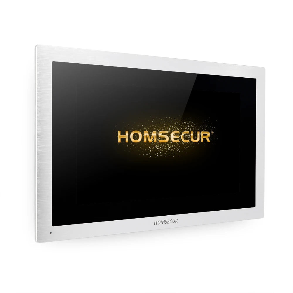 HOMSECUR BM114HD-S 10" Touch Screen Monitor Auto Photo Recording For HDK Series Video Door Phone Intercom