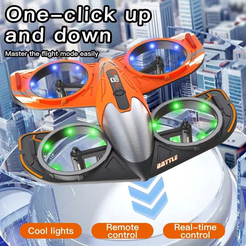 Mini Camera Drone with Long Range and Extended Flight Time - Blue Tidesmit