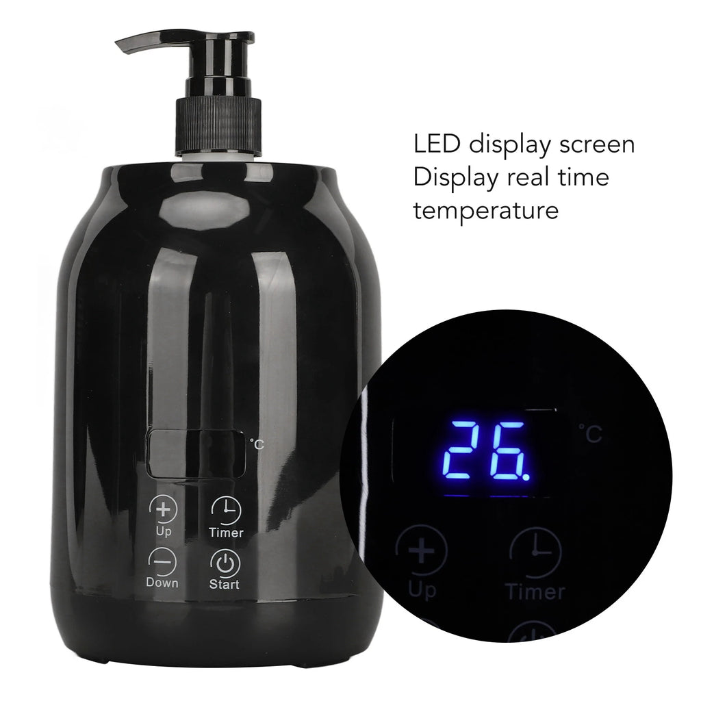 Massage Oil Warmer with LED Display and Adjustable Temperature Control Body Shaping Massage Equipment Tidesmit