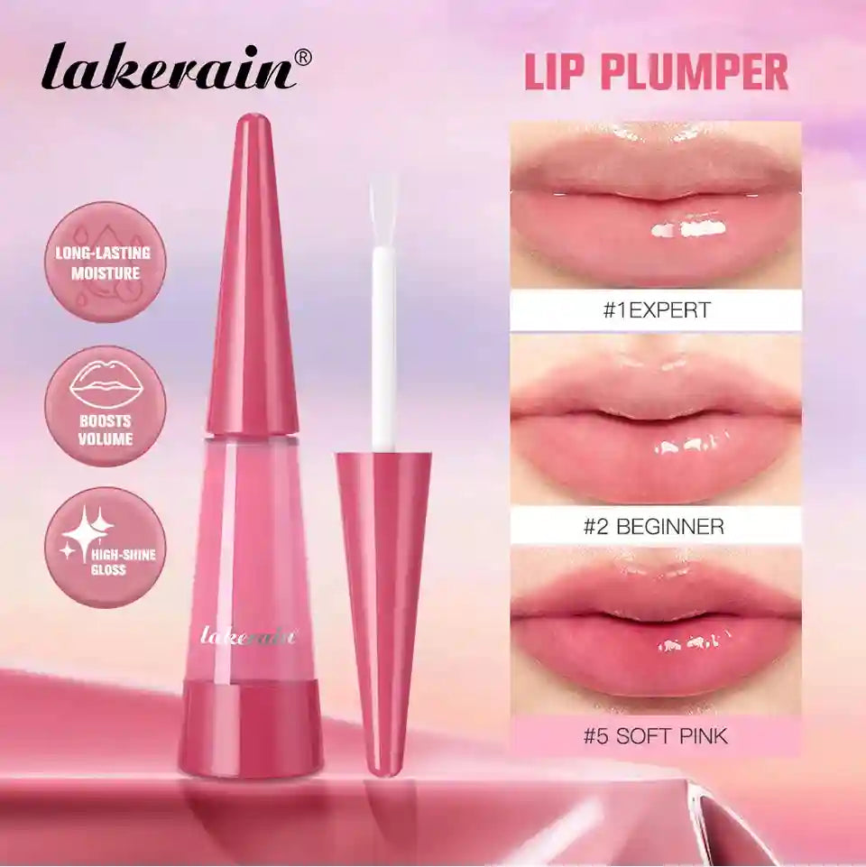 Lip Plumper Gloss – Hydrating Volumizing Oil for Fuller Looking Lips Lip Care Tidesmit