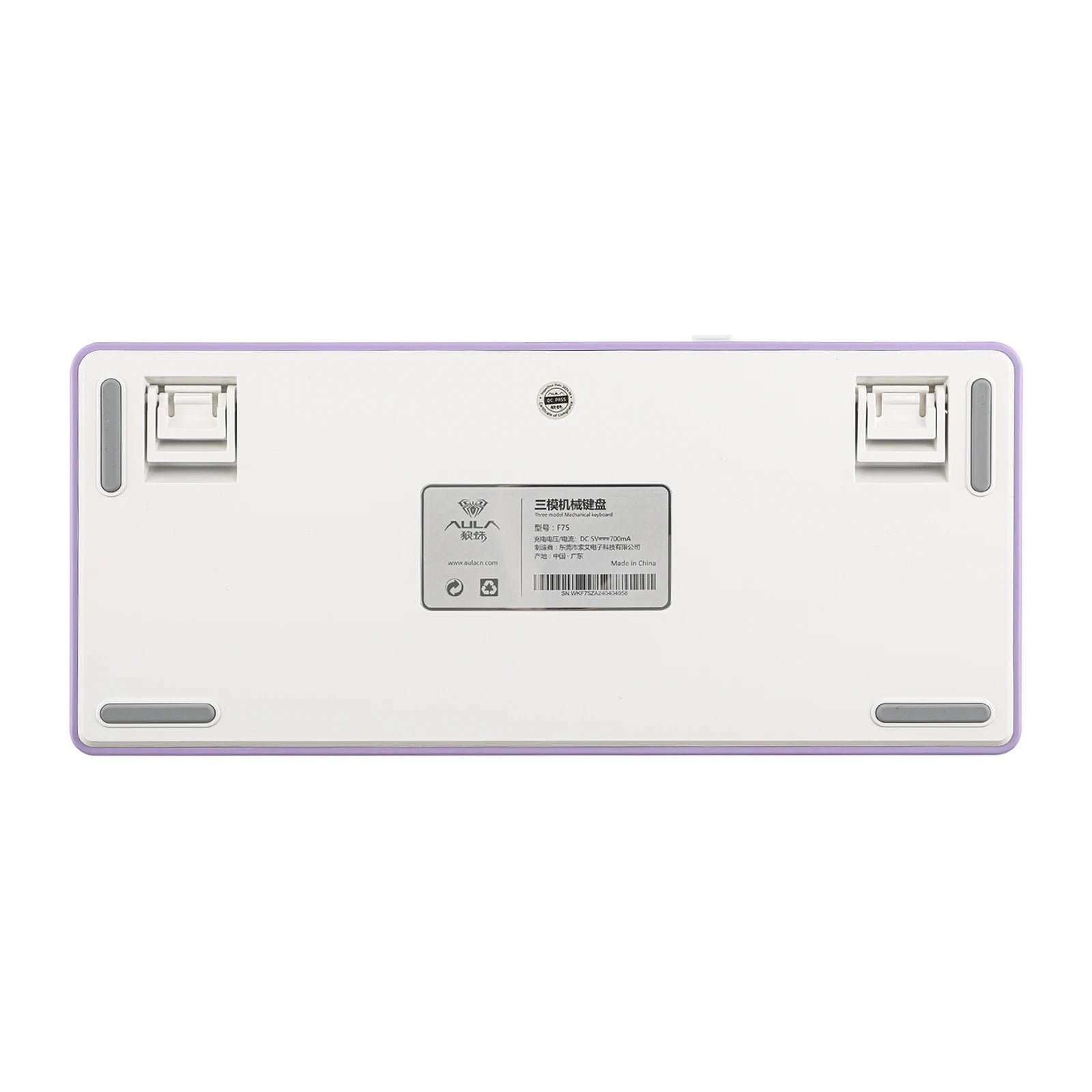 EPOMAKER x AULA F75 75% ANSI Hot-Swap Gasket Bluetooth 5.0/2.4G Wireless/Wired Mechanical Keyboard PBT Keycaps for Mac/Win