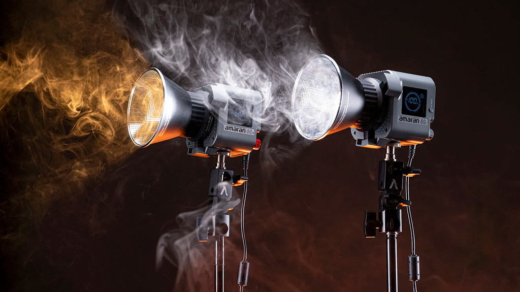 Amaran 60x S COB LED Video Light - Bi-Color Adjustable Studio Lighting Tidesmit