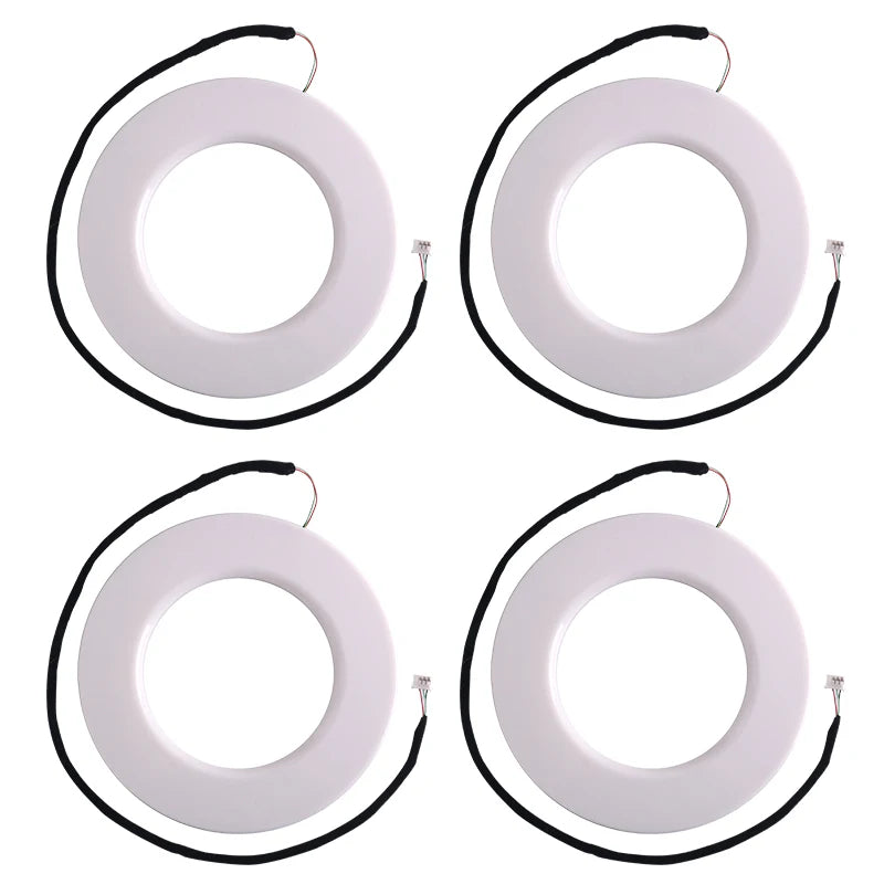 RGB LED Interior Car Strip Lights with App Control and Sync 4pcs Not Rainbow Tidesmit