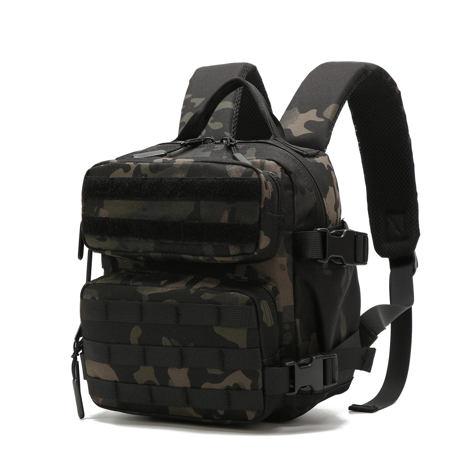 9L Mini Tactical Backpack Small Gym Bag Fitness Portable Backpack With Molle System For Hiking, Camping, Traveling, Daily Use