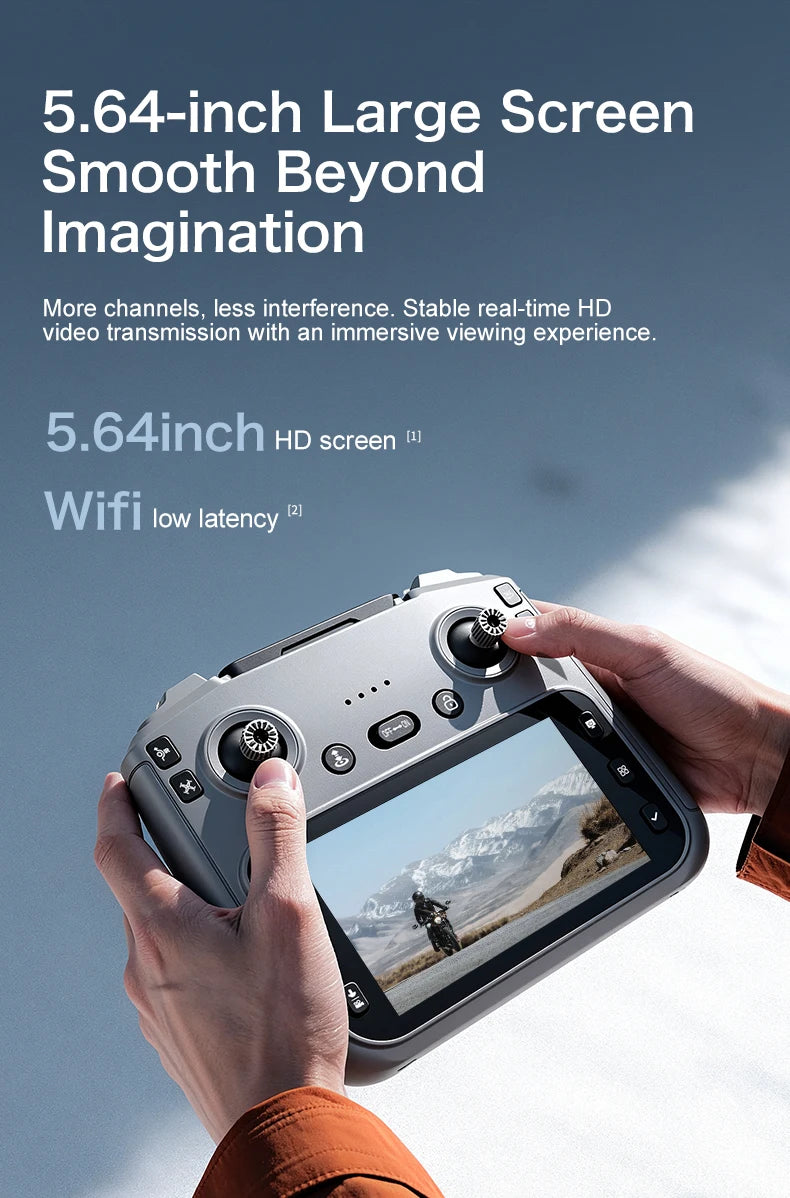 Mini 4K Camera Drone - Foldable GPS Drone with Obstacle Avoidance Tidesmit
