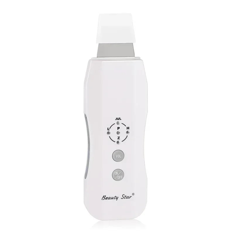 Ultrasonic Skin Scrubber | Deep Pore Cleaning Tool | USB Rechargeable Scrubs Treatments Tidesmit