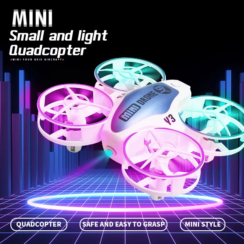 Mini UFO Drone for Kids - Foldable Remote Control Quadcopter (Blue) Tidesmit