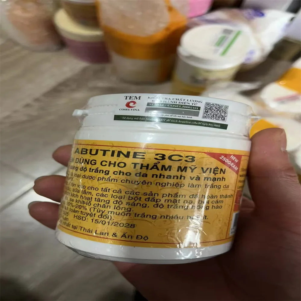Arbutin Body Cream 3C3 Whitening Treatment - Professional Skincare 200g Scrubs Treatments Tidesmit