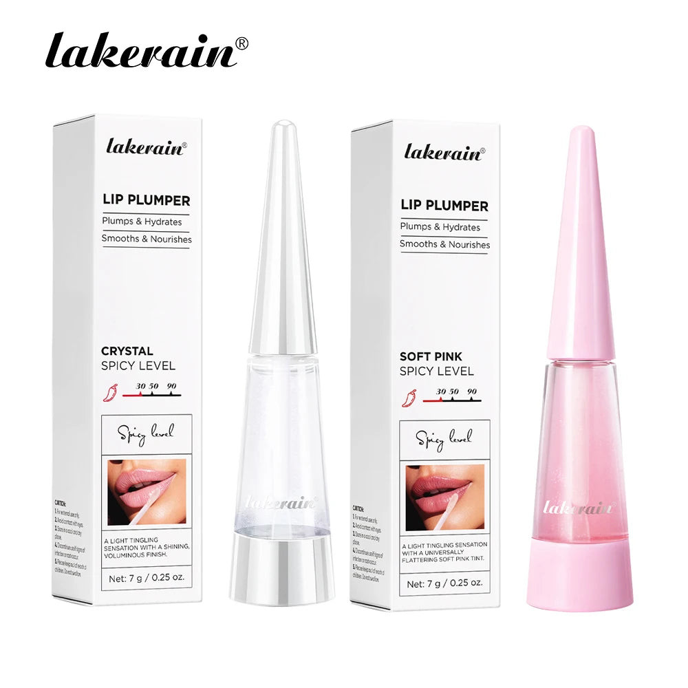 Lip Plumper Gloss - Hydrating Voluminous Finish by Tidesmit Lip Care Set 3 Tidesmit