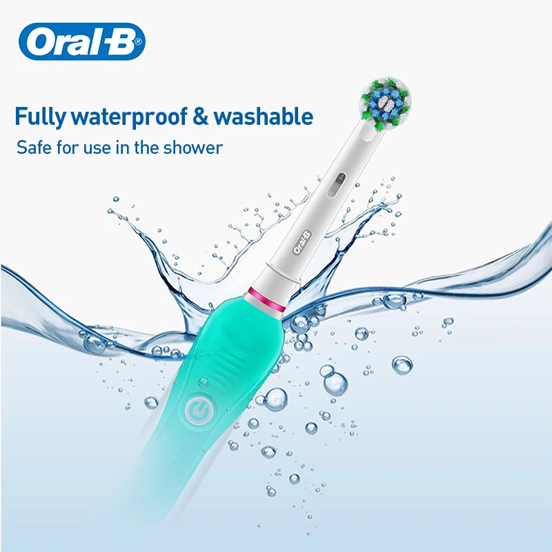 Oral B Sonic Electric Toothbrush Rechargeable 3D Rotating Tooth Brush 14 Days Long Battery Life 2Mins Smart Timer Pro600 Pro1Max
