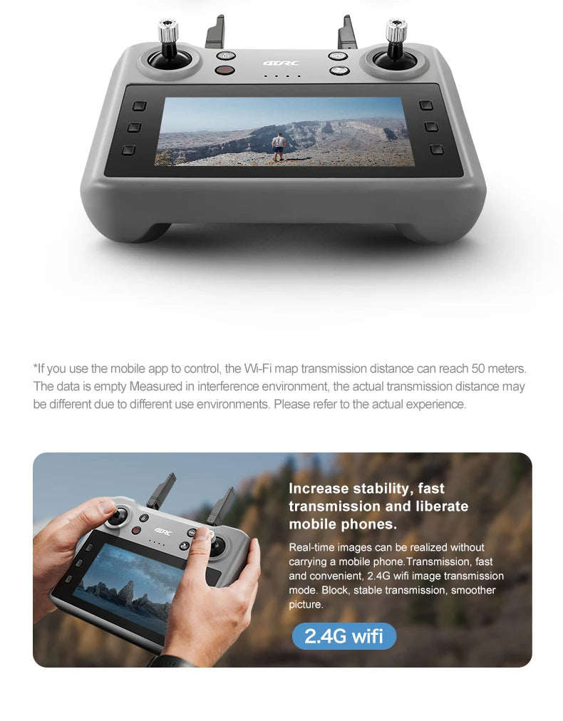 GPS Drone with 8K Camera - Foldable Aerial Quadcopter by Tidesmit Tidesmit