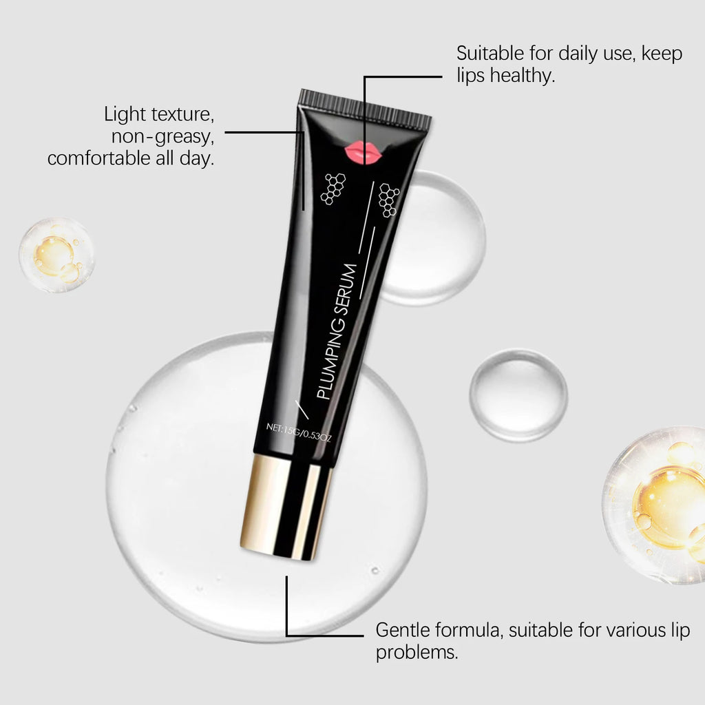 Lip Plumping Serum – Hydrating Volumizing Formula by Tidesmit Lip Care Tidesmit