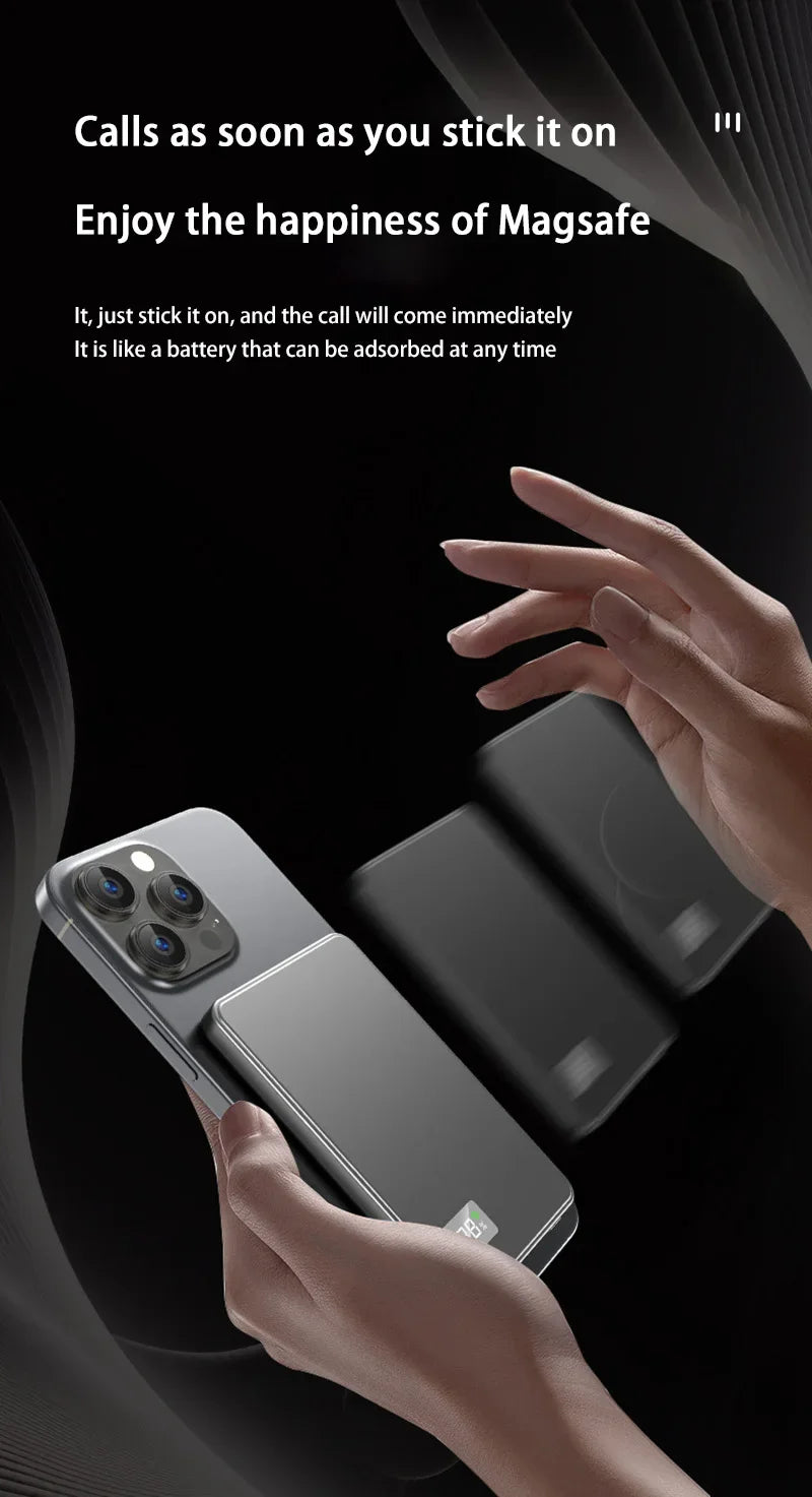 Tidesmit Magnetic Fast Charging Power Bank 50000mAh PD Portable Charger Tidesmit