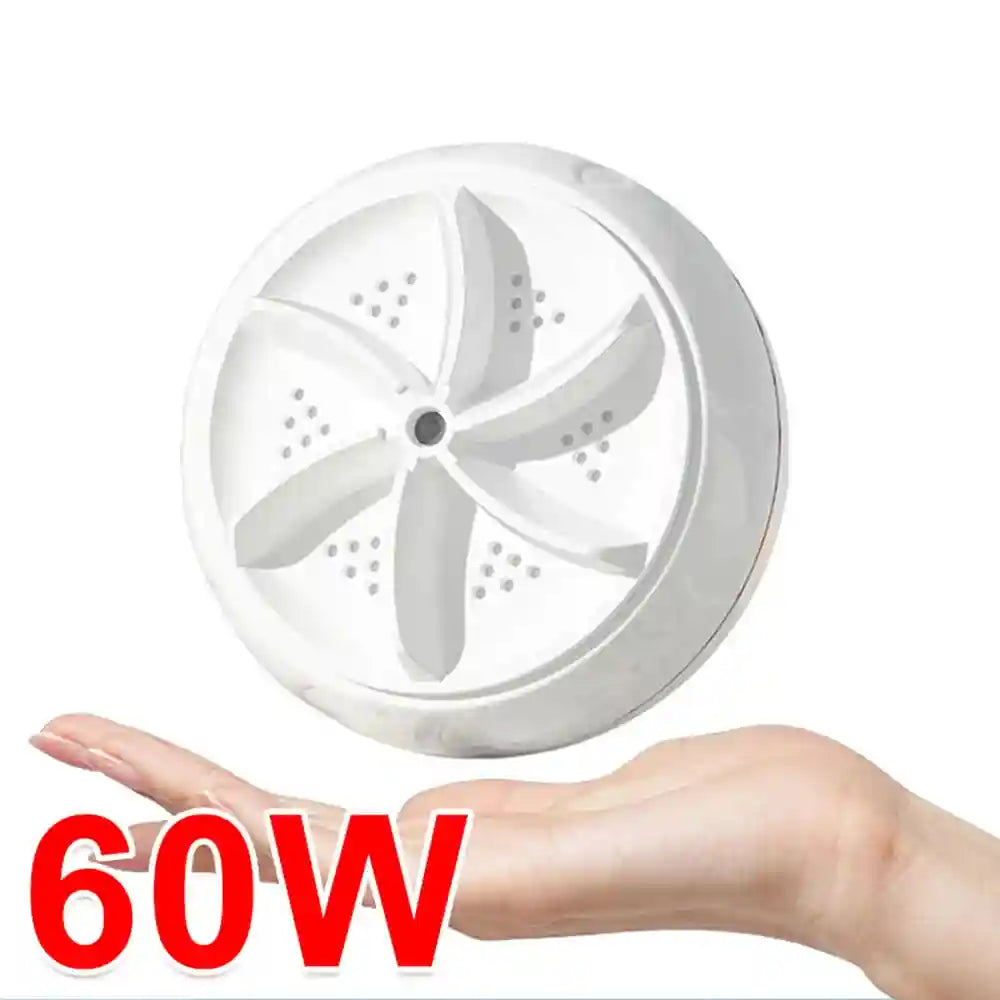 Tidesmit portable mini ultrasonic washing machine for baby clothes, underwear, and socks on business travel USB power