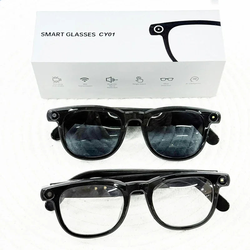 Smart Glasses with AI Voice Translation & Video Recording - Tidesmit Tidesmit