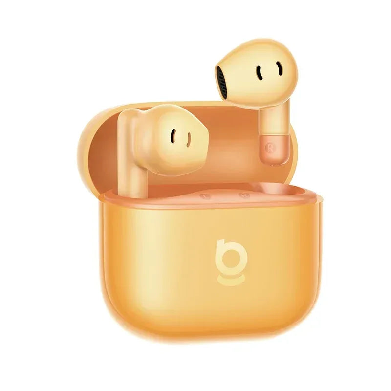 Wireless Earbuds Bluetooth 5.3 with AI ENC & 40H Battery | Tidesmit Sunset Orange Tidesmit