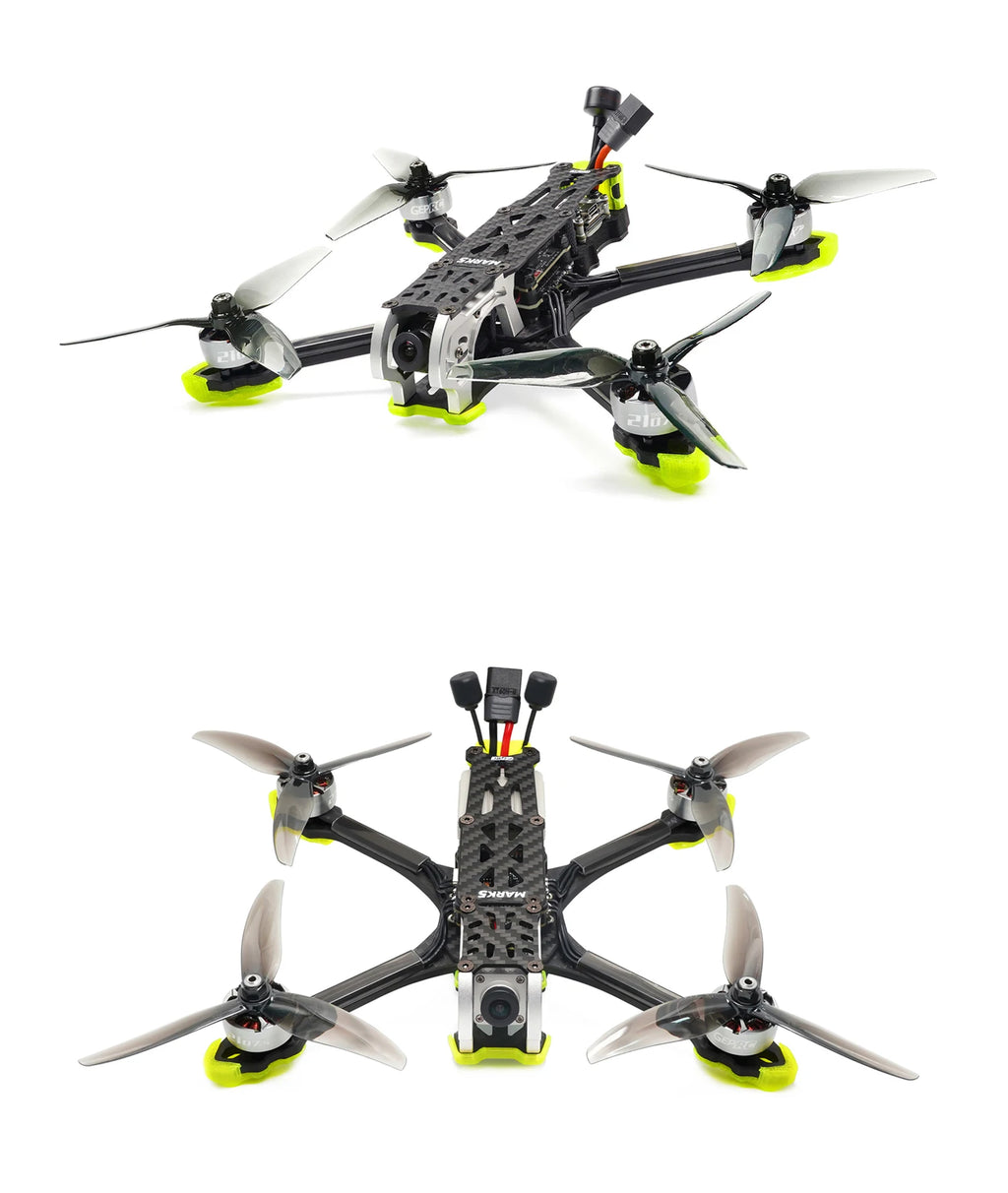 GEPRC MARK5 Analog FPV Drone 5-Inch 6S Freestyle Quadcopter Tidesmit