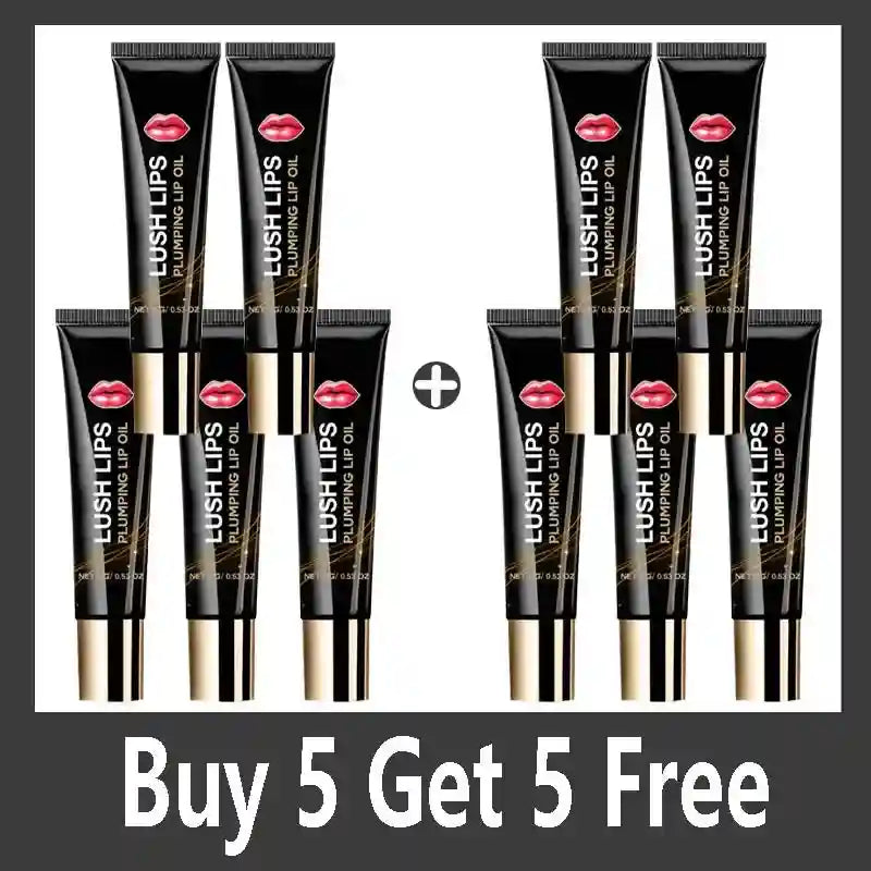 Lip Plumper Oil: Instant Volumizing Hydration & Moisture Care Lip Care Buy 5 Get 5 Free Tidesmit