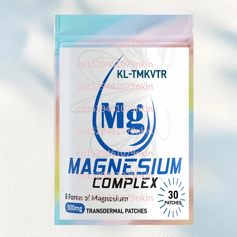30 Patches Magnesium ComplexTransdermal Patches Magnesium Glycinate, Malate, Citrate for Calm, Sleep, Mood & Healthy Muscle